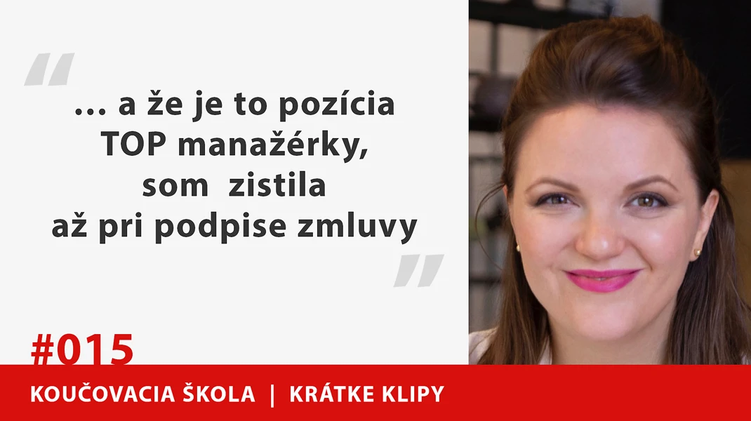 Podcast # 15 Klip 1 Eva Lelkesová