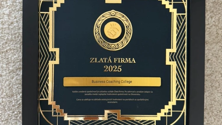 Sme  ZLATÁ FIRMA!