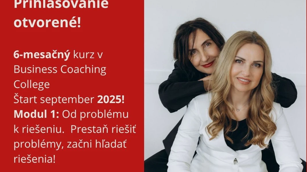 Začíname v septembri - Biznis koučing kurz
