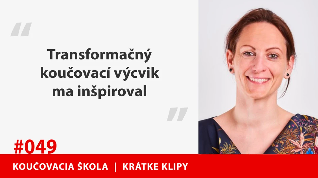 MAŤ KOUČA JE PRE MANAŽÉRA TAKÁ PSYCHOHYGIENA