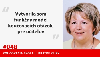 Vedeli ste že koučing pomáha aj učiteľom v práci?