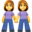 👭