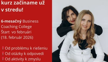 O pár dní začíname opäť s Biznis koučing kurzom...
