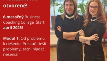 Aprílový Biznis koučing kurz -Ako sa zamerať na riešenie namiesto problému