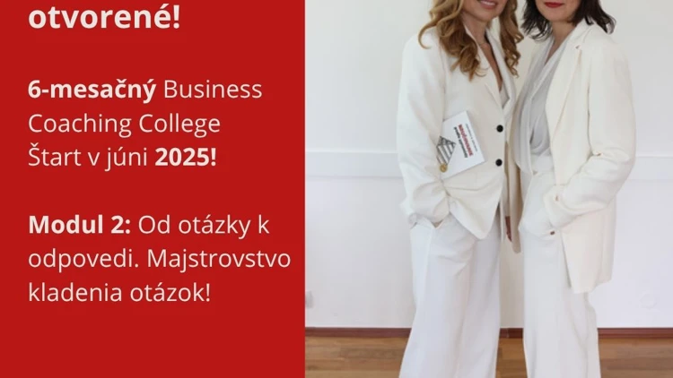kurz Biznis koučingu otvorený